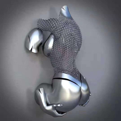 316 304 sculptures à la maison en décor de corps sexy en acier pour accrocher sur le mur