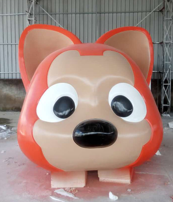 Décoration de jardin de plaza d'Ali Fibreglass Cartoon Character Sculpture