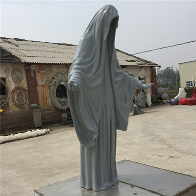 Statues extérieures de fibre de verre d'Azrael Halloween de la mort 80cm 120cm 150cm 180cm