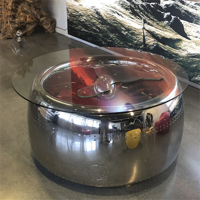 Moteur modelant le Tableau en acier d'Art Mirror Surface Round Stainless de meubles de sculpture