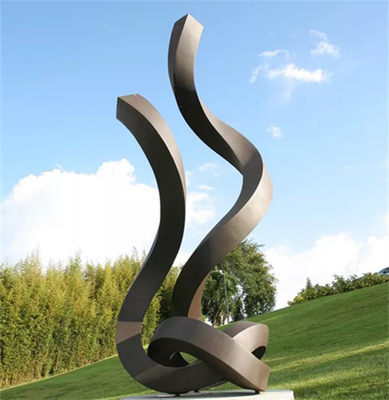 Le grand métal moderne d'abrégé sur jardin sculpte solides solubles extérieurs 304 316